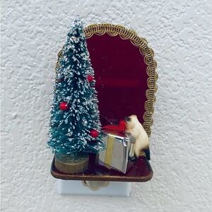 "The Affordable Tiffany Lamp" Nightlight Gallery Inc Stain Glass  Model #NL257